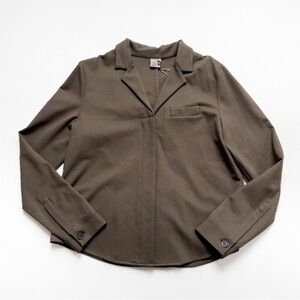 QL2 Quelledue Blanche Shirt Jacket Size IT 42 US 6 NEW NWT